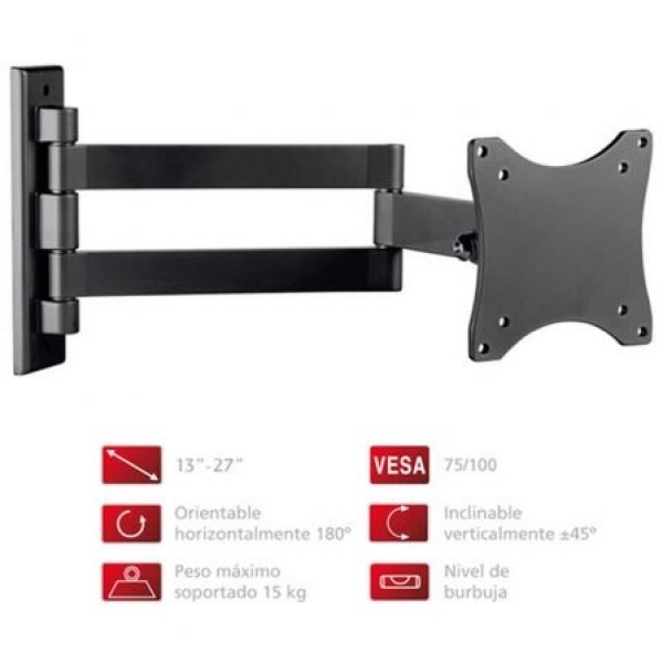 Soporte de Pared Orientable/ Inclinable Fonestar STV-648N