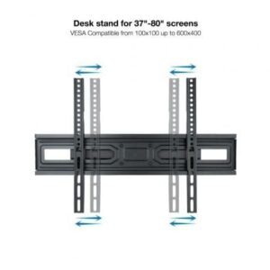 Alternative view of Soporte de Pared Giratorio/ Inclinable/ Nivelable TooQ LP7866TN-B para TV de 37-80"/ hasta 40kg
