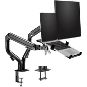 Alternative view of Soporte de Mesa Orientable/ Inclinable DTL32TSR-195 para TV y Portátil de 17-32"