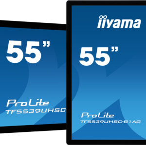 iiyama ProLite TF5539UHSC-B1AG - pantalla LCD con retroiluminación LED - señalización digital interactiva - con pantalla táctil (multitáctil) - 4K UHD