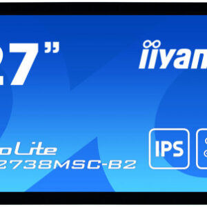 iiyama ProLite TF2738MSC-B2 monitor pantalla táctil 27" FullHD Multi-touch Multi-usuario Negro
