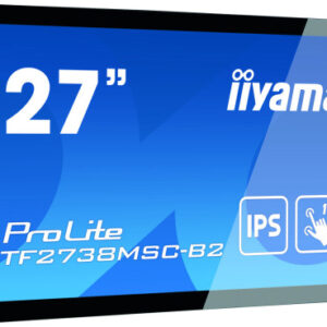Alternative view of iiyama ProLite TF2738MSC-B2 monitor pantalla táctil 27" FullHD Multi-touch Multi-usuario Negro