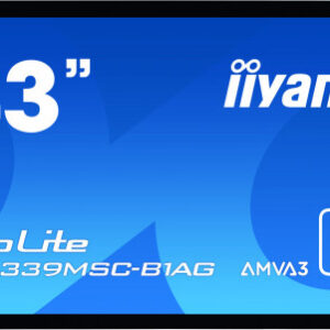 iiyama ProLite TF4339MSC-B1AG - 43" FullHD Pantalla LCD con retroiluminación LED - señalización digital interactiva - con pantalla táctil (multitáctil)