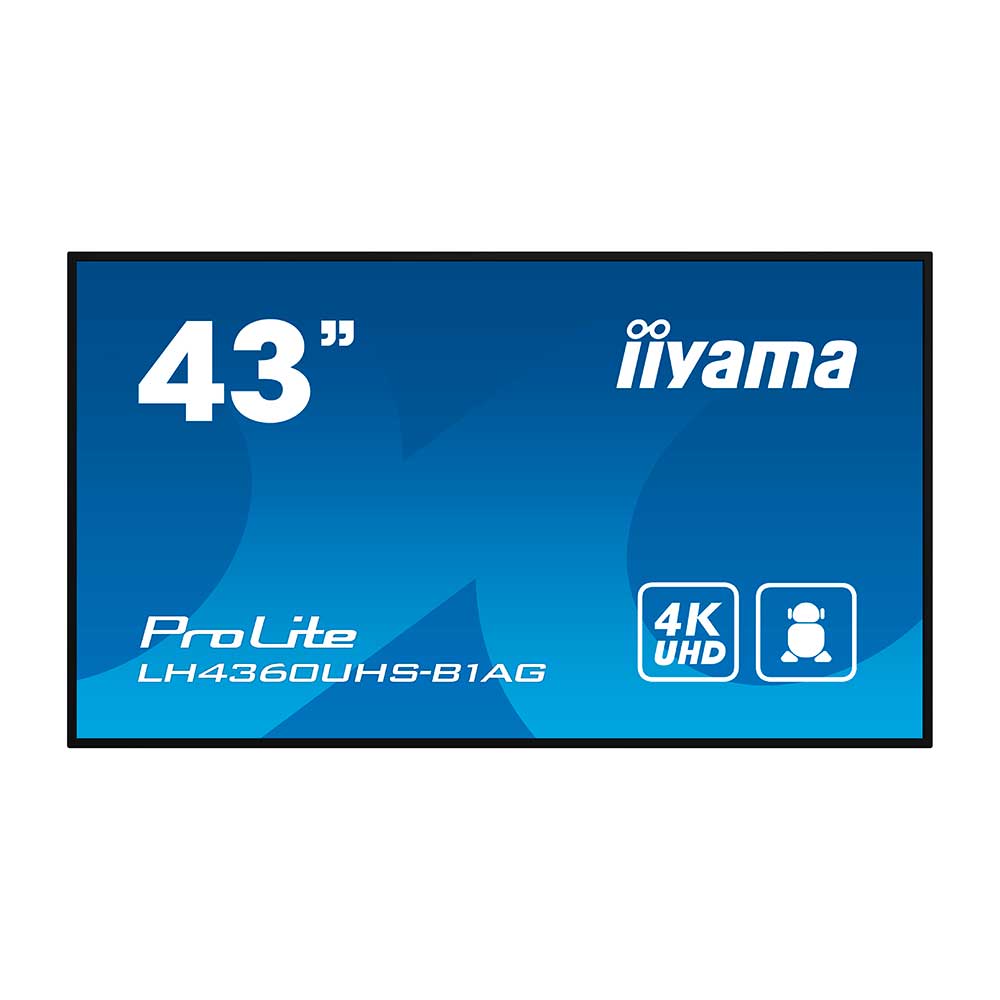 Pantalla de interior 43" iiyama ProLite LH4360UHS-B1AG