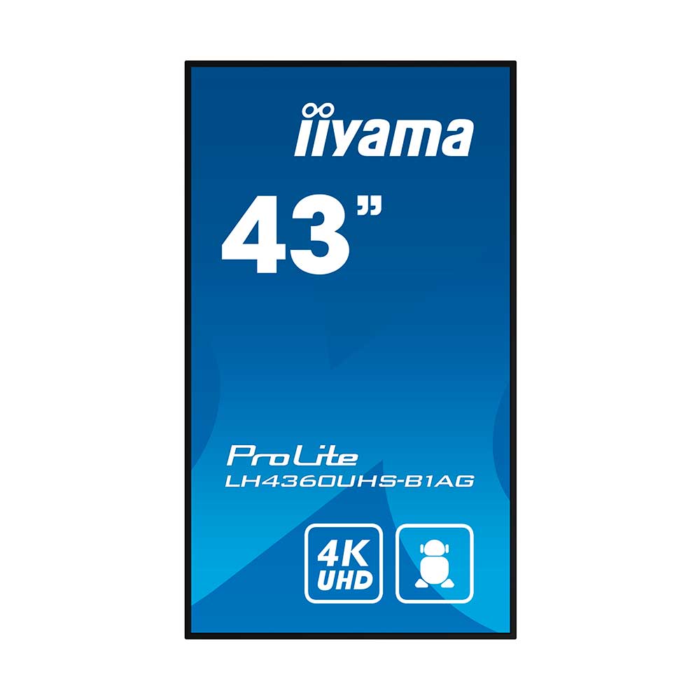 Pantalla de interior 43" iiyama ProLite LH4360UHS-B1AG