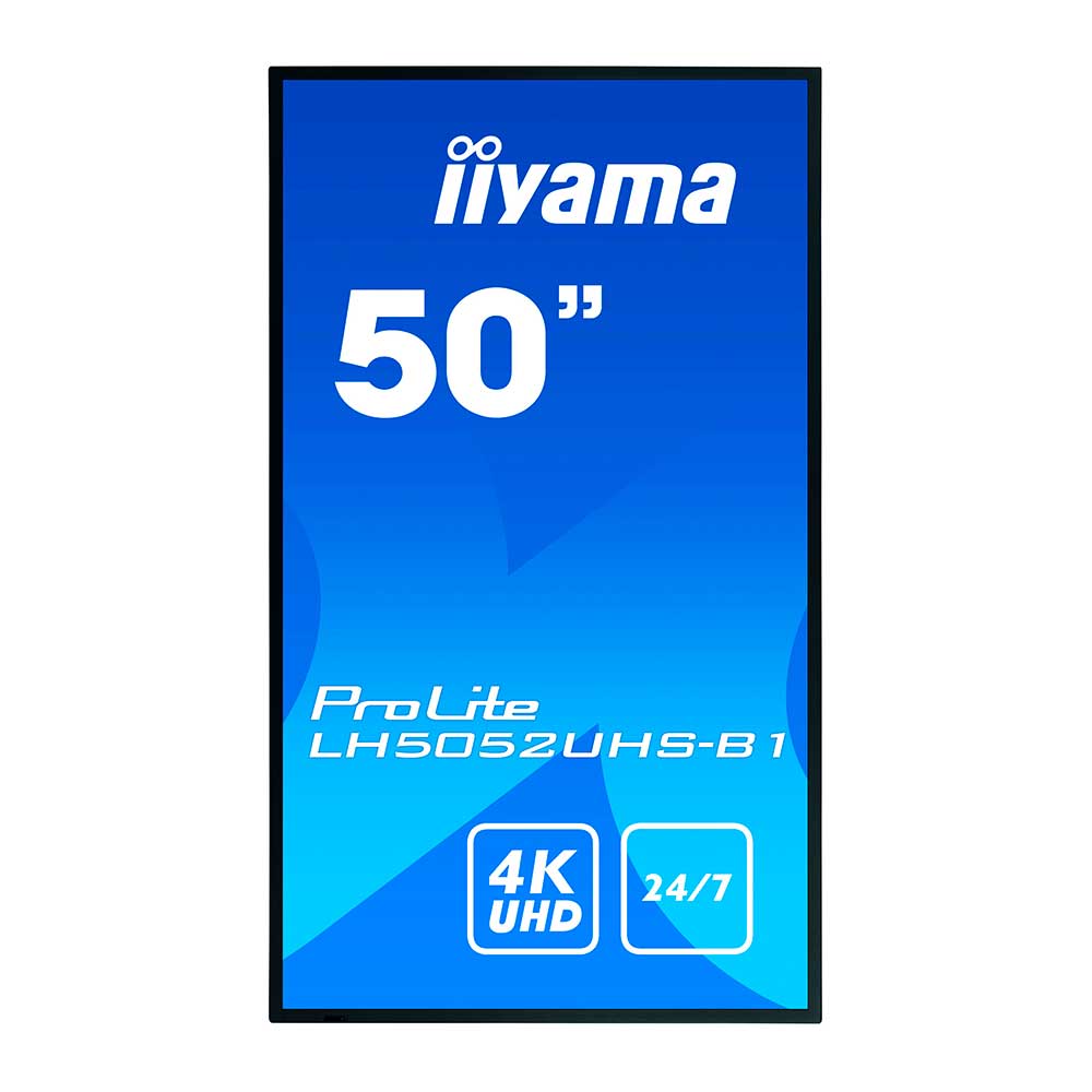 Pantalla de interior 50" iiyama ProLite LH5052UHS-B1
