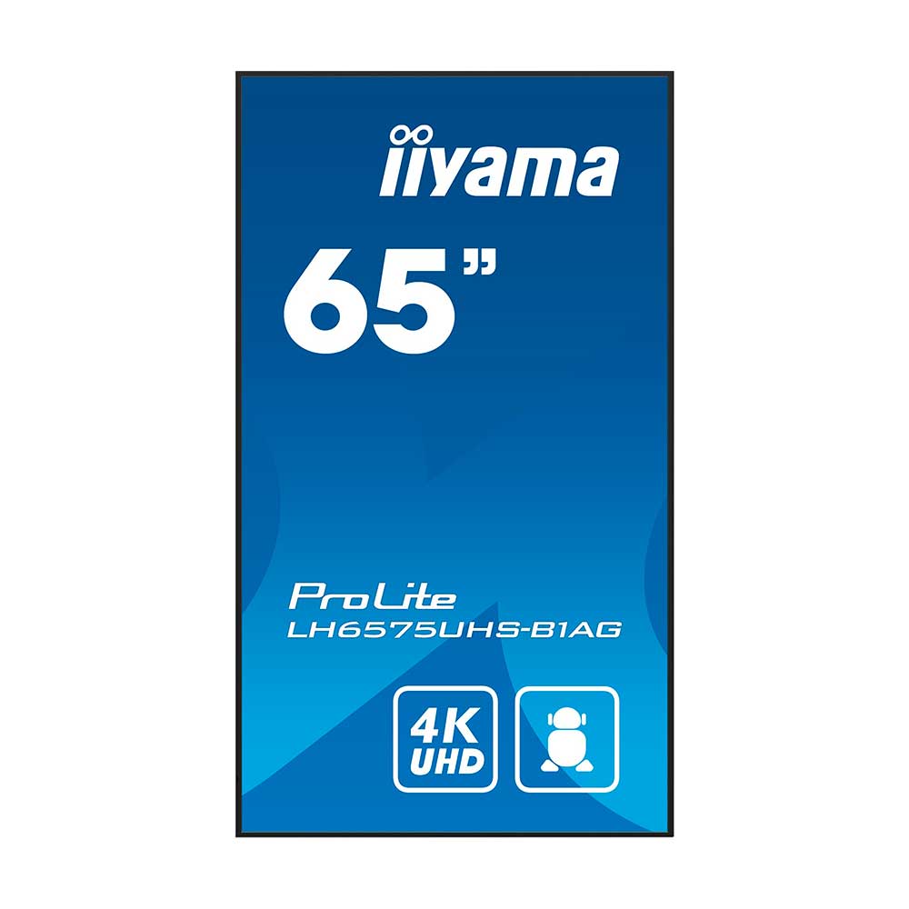 Pantalla de interior 65" IIYAMA LH6575UHS-B1AG