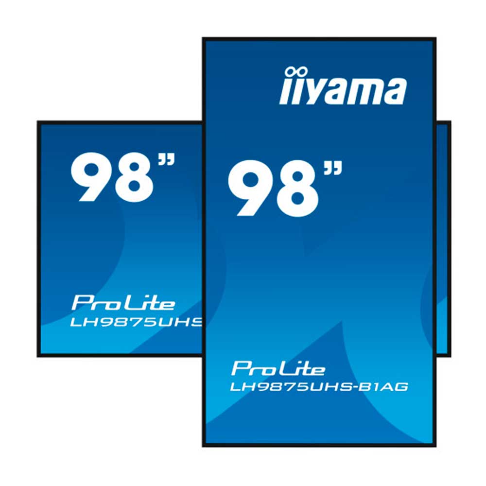 Pantalla de interior 98" iiyama PROLITE LH9875UHS-B1AG