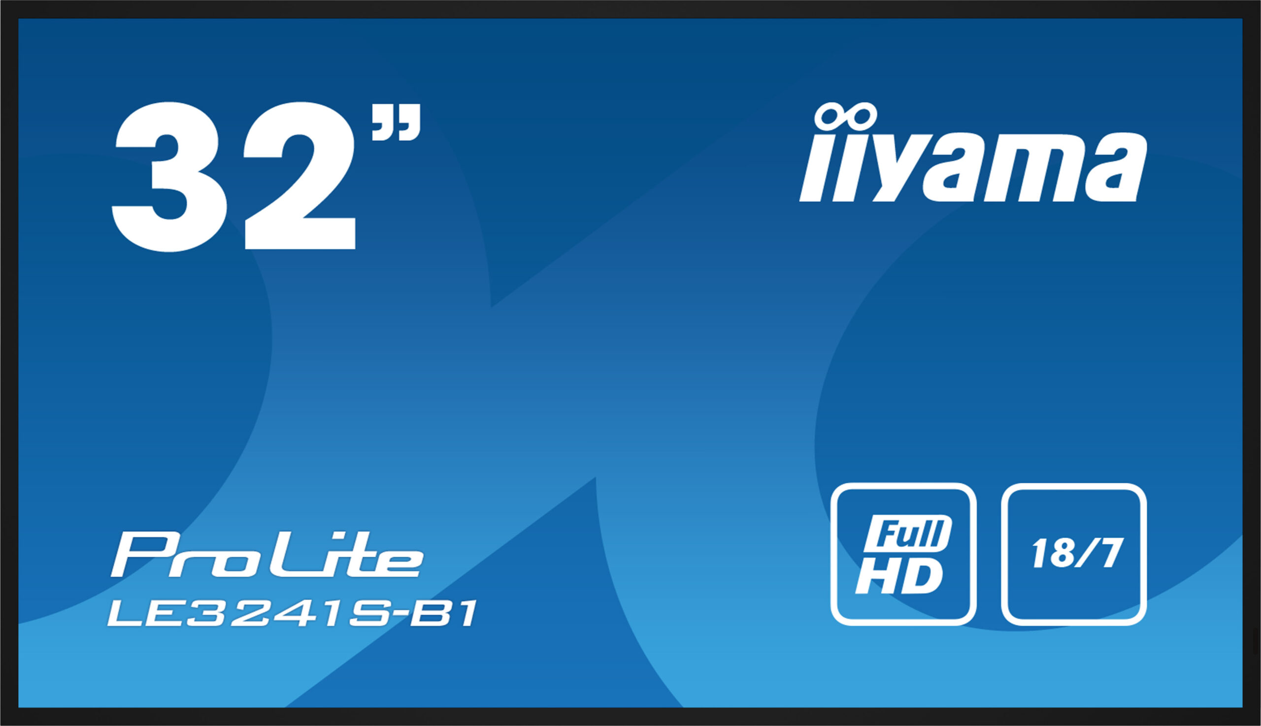 Alternative view of iiyama ProLite LE3241S-B1 - Monitor LED - 31" Full HD (1080p)