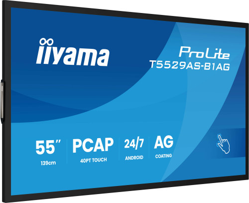 Pantalla táctil 55" IIYAMA T5529AS-B1AG ALL-IN-ONE INTERACTIVE DISPLAY/ ANDROID 14 OS - Imagen 6