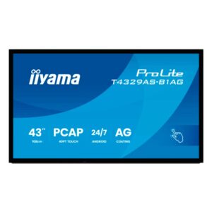 Monitor táctil 43" IIYAMA T4329AS-B1AG