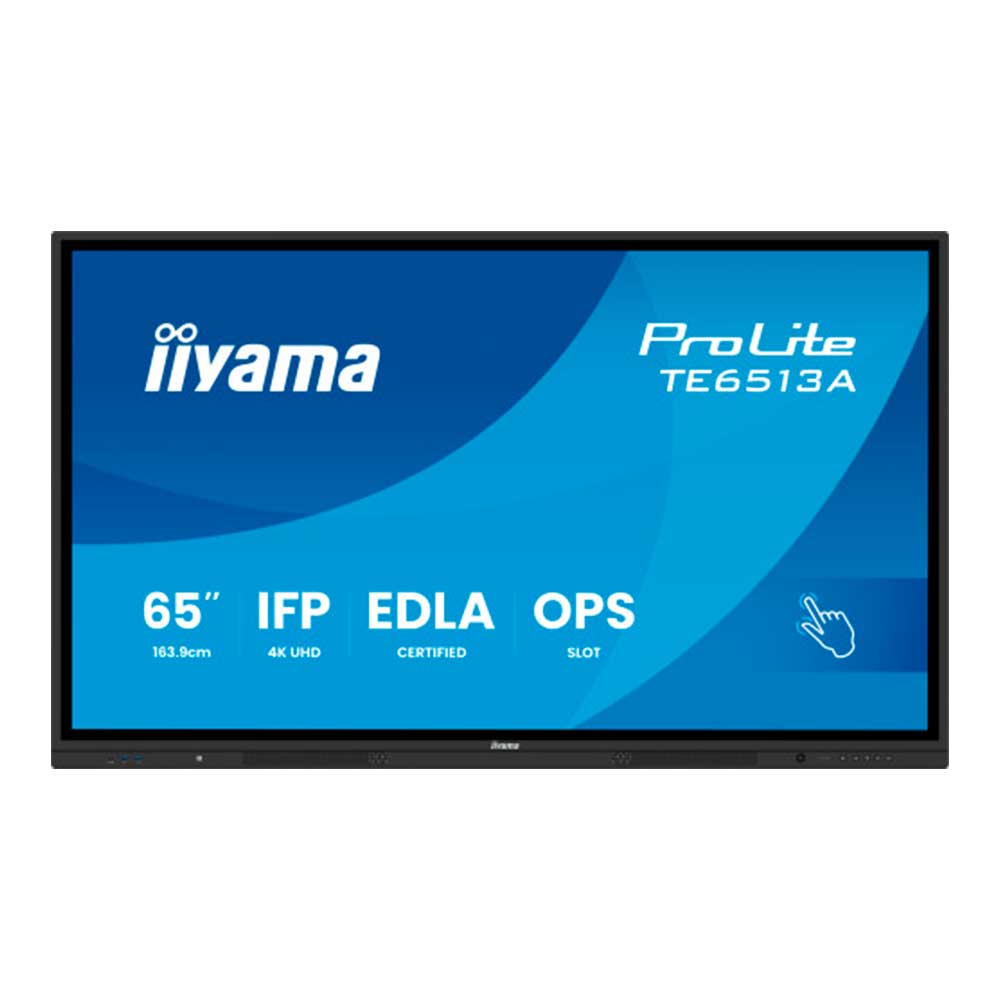 Pizarra digital interactiva 65" iiyama TE6513A-B1AG
