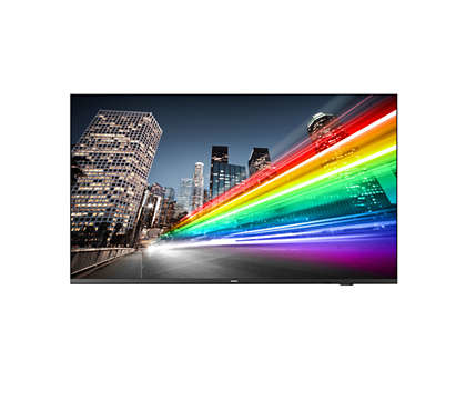 Philips 55BFL2214/12 – Televisor profesional 55" B-Line 4K UHD, Android TV 9, Chromecast integrado, 16/7, 350 cd/m²