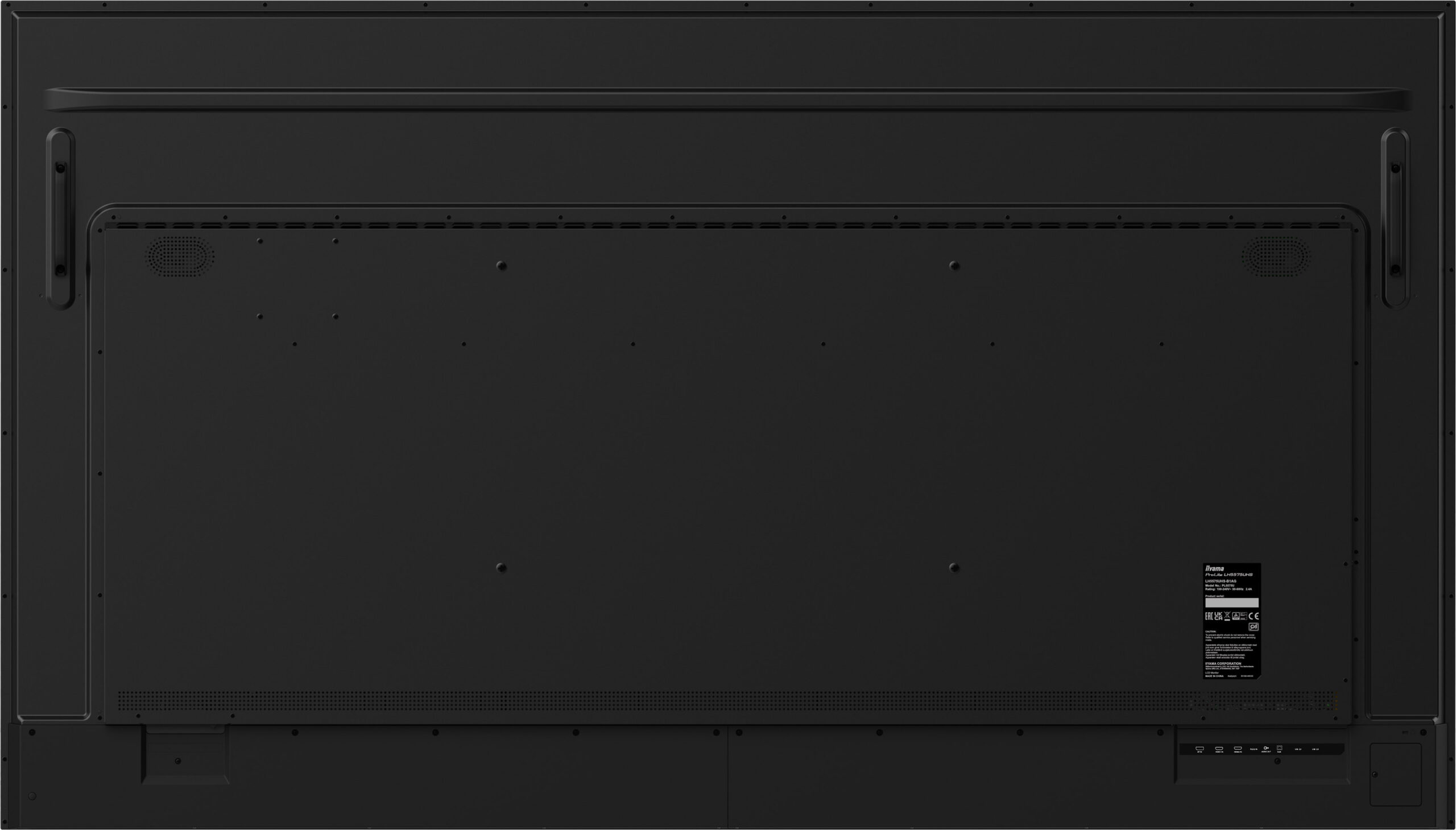 iiyama ProLite LH8665UHSB-B1 – Pantalla profesional 86” 4K UHD 800 nits con Android 11 (24/7) - Imagen 5
