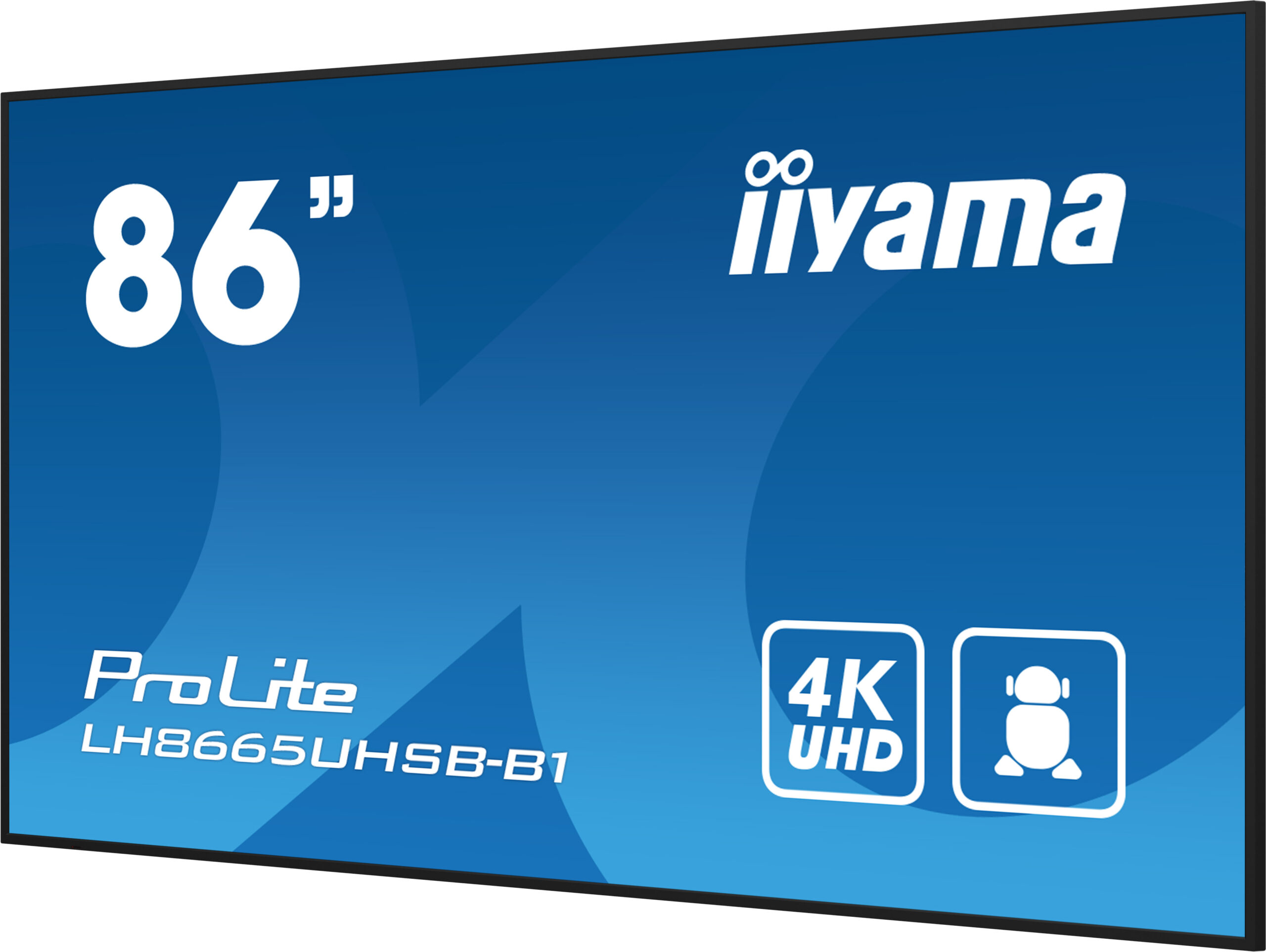 iiyama ProLite LH8665UHSB-B1 – Pantalla profesional 86” 4K UHD 800 nits con Android 11 (24/7) - Imagen 6