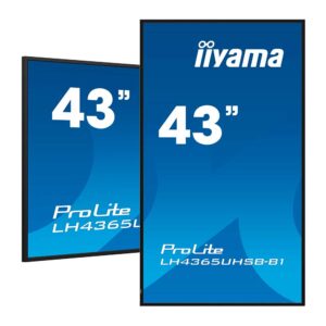 iiyama ProLite LH4365UHSB-B1 – Monitor profesional 43"