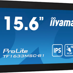 iiyama ProLite TF1633MSC-B1 – Monitor táctil Open Frame 15,6” PCAP Full HD IPS (IP54 frontal)