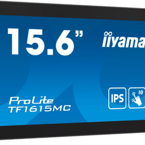 iiyama ProLite TF1615MC-B1 – Monitor táctil Open Frame 15,6” Full HD IPS PCAP (IP65 frontal, Touch Through-Glass)