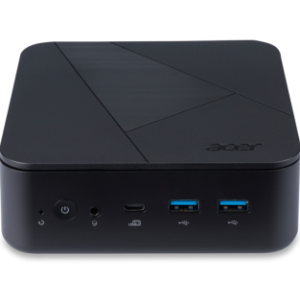 Acer Veriton NUC VN1502G-13U3U Barebone Mini PC (Negro) | Intel Core i3-1315U | Sin RAM/Sin SSD | Doble LAN