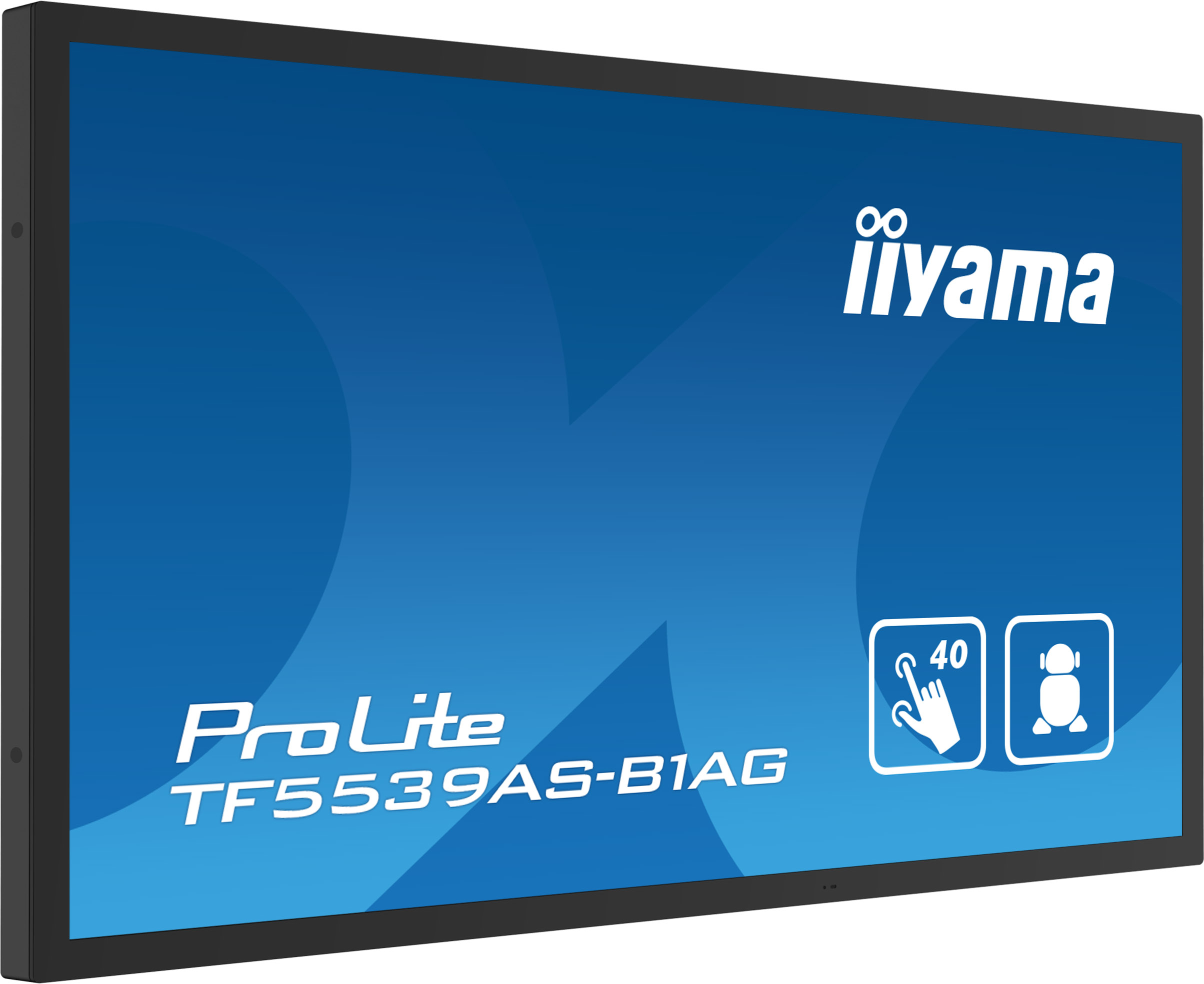 iiyama ProLite TF5539AS-B1AG – Pantalla táctil 55” 4K Android (PCAP 40 puntos, Touch Through-Glass, IP65 frontal) - Imagen 10