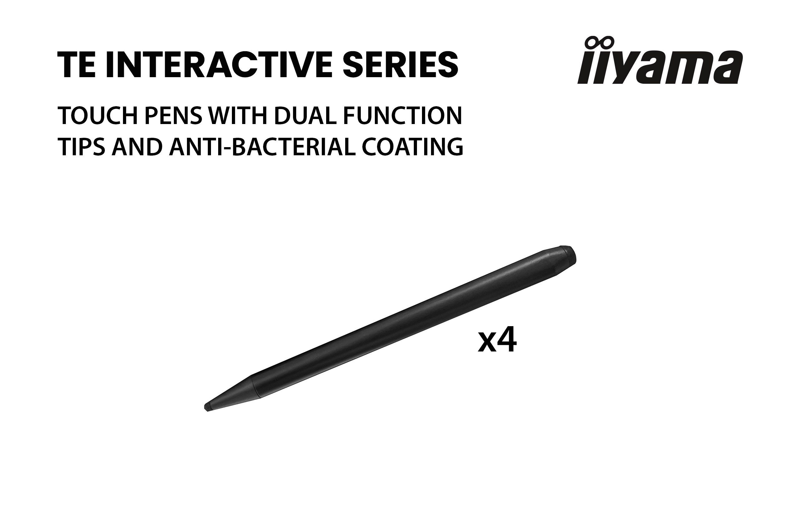 iiyama ProLite TE8612MIS-B4AG – Pizarra interactiva 86” 4K Google EDLA (Android 14, 40 puntos táctiles, WiFi 6, USB-C) - Imagen 3