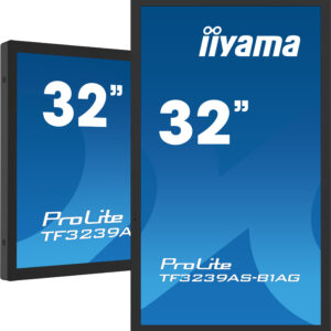 iiyama ProLite TF3239AS-B1AG – Pantalla Táctil Profesional 32" PCAP con Android 11 (Open Frame, 500 cd/m², IP65 frontal)