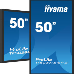 iiyama ProLite TF5039AS-B1AG – Pantalla Táctil Interactiva 50” 4K Android 11 (PCAP 40 puntos, 24/7)