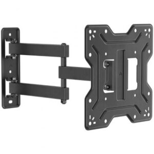 AISENS WT43TSE-413 – Soporte de pared inclinable y giratorio ECO (3 pivotes) para TV/monitor 23-43” (VESA 200×200, hasta 30 kg)