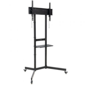 Soporte de Suelo con Ruedas TooQ FS1150M-B KEFRÉN (37”–70”) | VESA 600×400 | 70 kg | Bandeja
