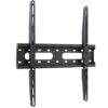 TooQ LP1072F-B – Soporte fijo de pared para TV/monitor 32”–70” ultrafino 27 mm (VESA 75x75–400x400, hasta 45 kg).