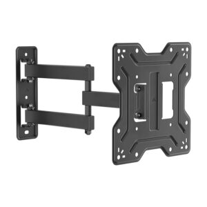 AISENS WT43TSE-413 – Soporte de pared inclinable y giratorio ECO (3 pivotes) para TV/monitor 23-43” (VESA 200×200, hasta 30 kg)