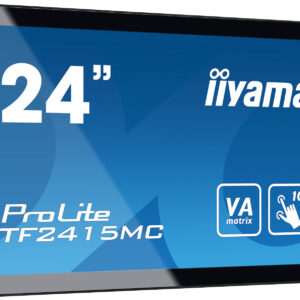 Monitor Táctil Open Frame 24” Full HD iiyama ProLite TF2415MC-B2 (PCAP 10 puntos, Touch Through-Glass, IP65 frontal)