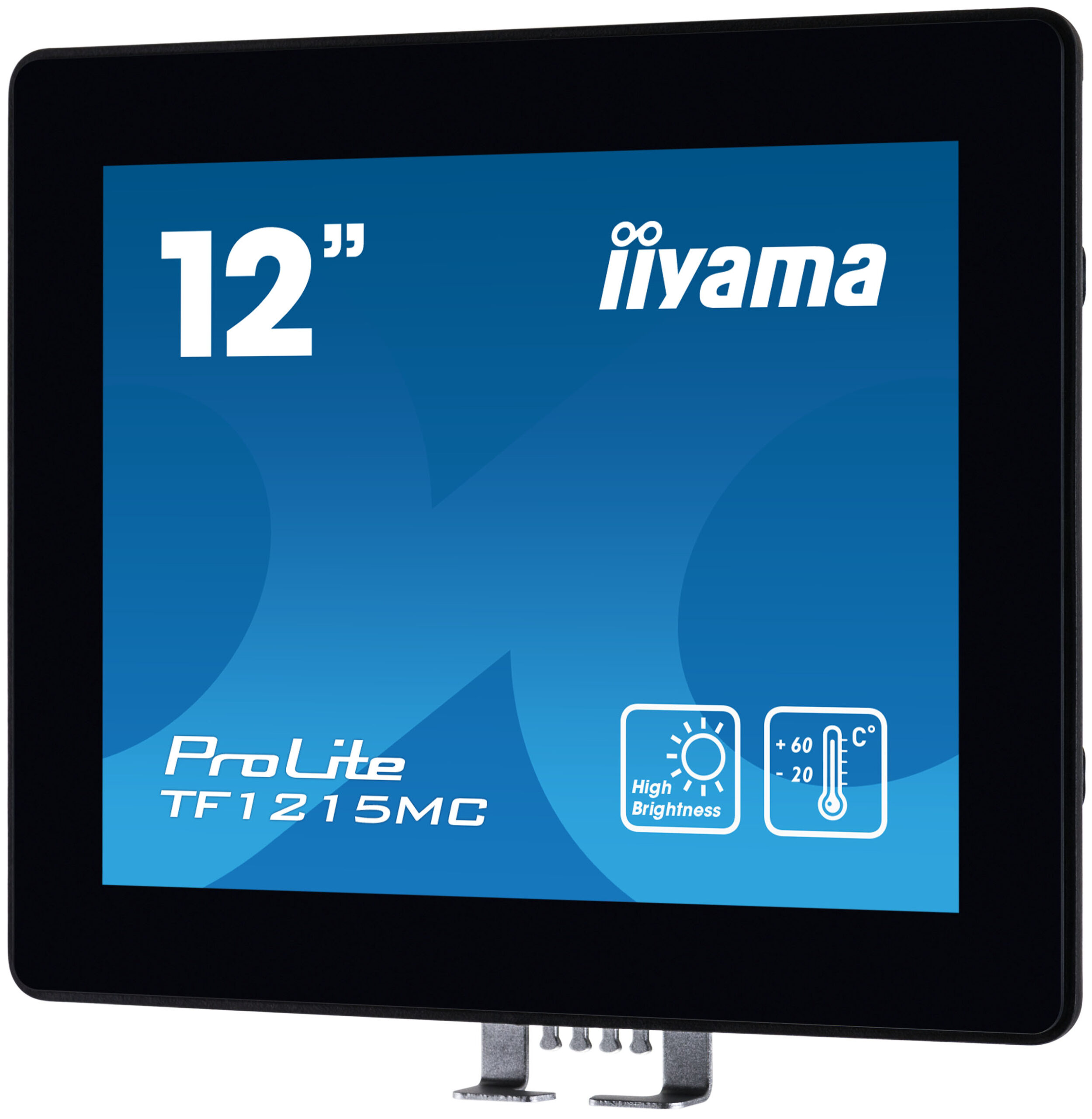 iiyama ProLite TF1215MC-B1 – Monitor táctil Open Frame 12,1” (PCAP 10 puntos, Touch Through-Glass, IP65 frontal, -20ºC a 60ºC) - Imagen 3