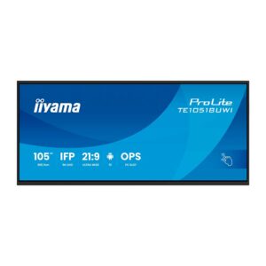 iiyama ProLite TE10518UWI-B1AG – Pantalla interactiva Ultra Wide 105”