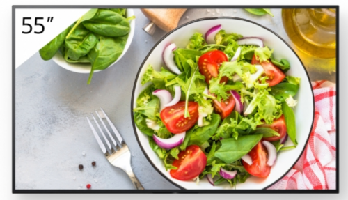 Sony FW-55BZ35L pantalla de señalización Pantalla plana para señalización digital 139,7 cm (55") LCD Wifi 550 cd / m² 4K Ultra HD Negro Android 24/7