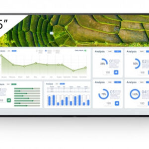 Sony FW-65BZ30L pantalla de señalización Pantalla plana para señalización digital 165,1 cm (65") LCD Wifi 440 cd / m² 4K Ultra HD Negro Android 24/7