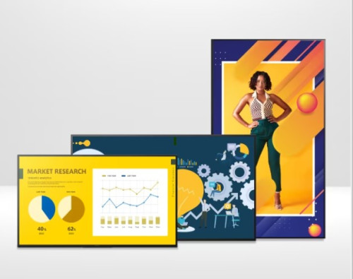 Sony FW-50EZ20L pantalla de señalización Pantalla plana para señalización digital 127 cm (50") LED Wifi 350 cd / m² 4K Ultra HD Negro Android 16/7