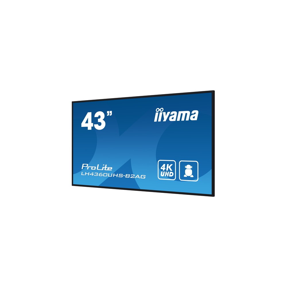 iiyama ProLite LH4360UHS 43" 4K UHD 500 nits Android 11 24/7 - Imagen 8