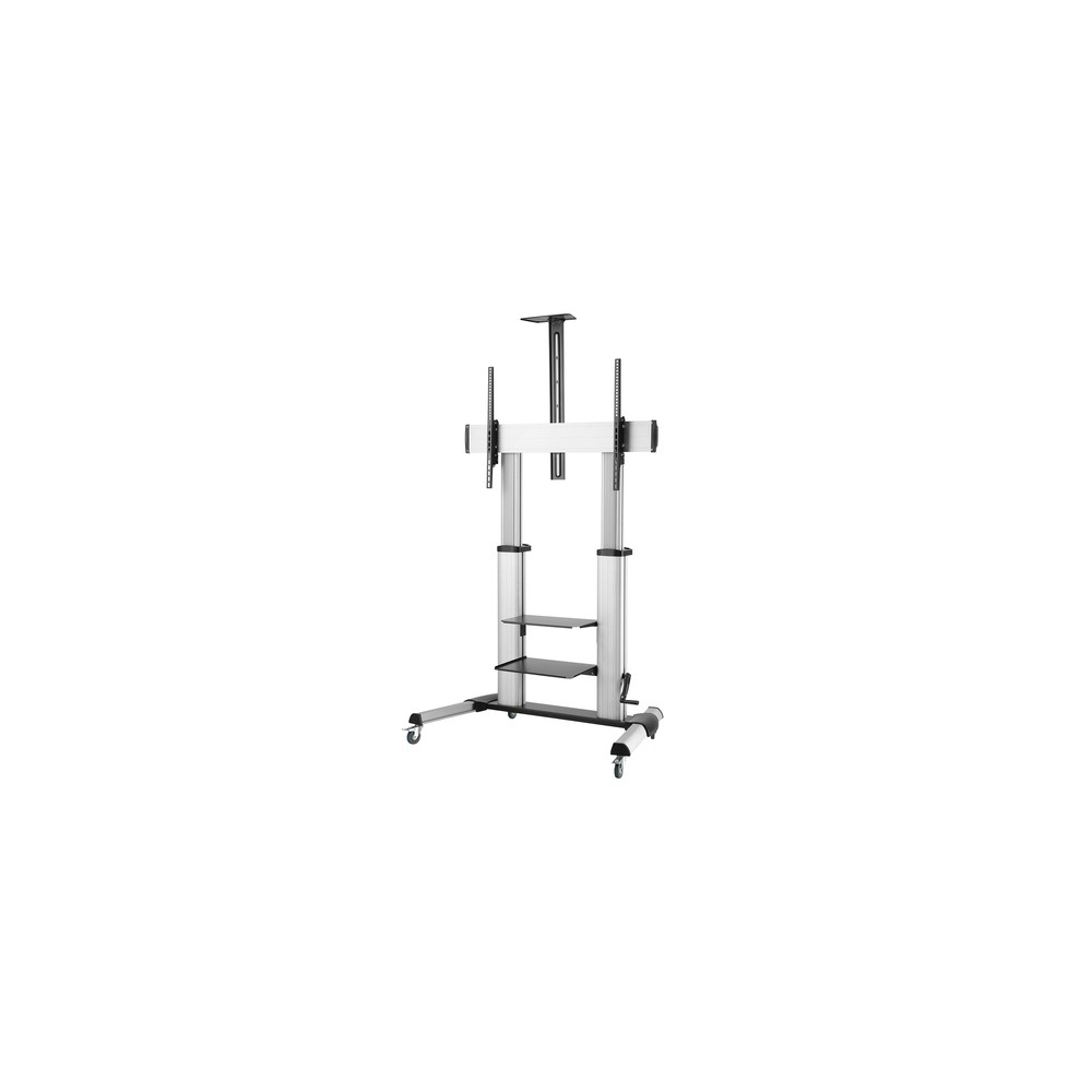 Soporte Suelo Aisens FT100TE-125 Inclinable, con ruedas para Pantallas 60-100" hasta 100 kg - Imagen 4