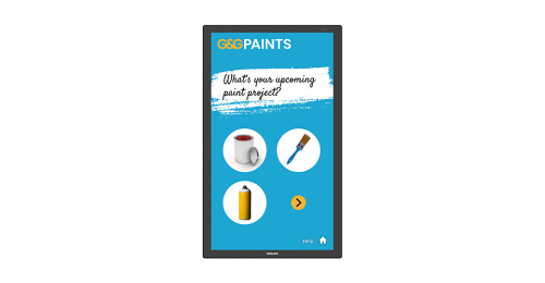 Philips 24BDL3751T Pantalla Táctil 23,8" Full HD Android Señalización