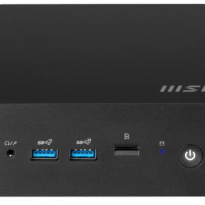 MSI CUBI NUC 1MG-237BEU PC/estación de trabajo barebone 0.84L sized PC Negro 150U Intel® SoC