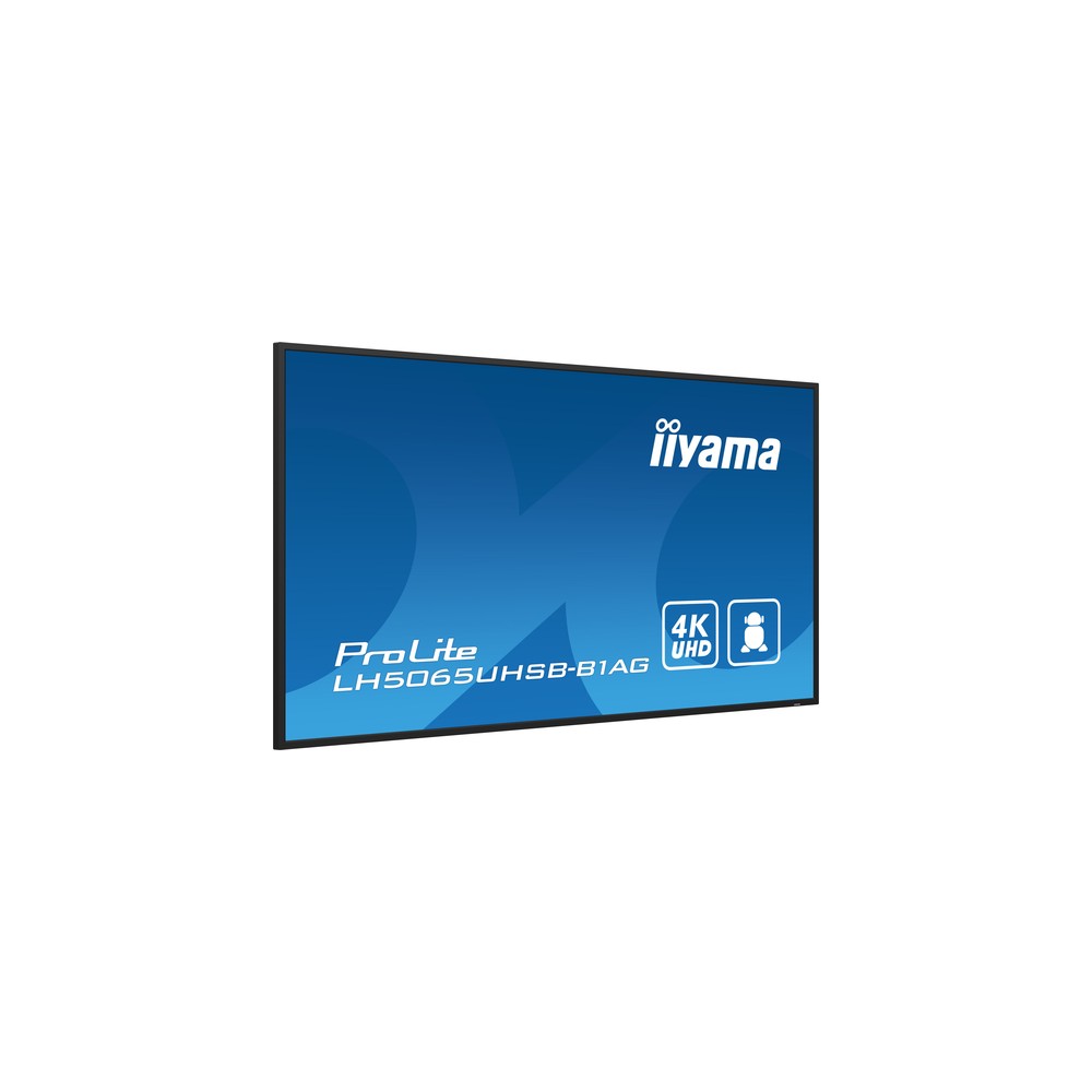 iiyama ProLite LH5065UHSB-B1AG 50" 4K UHD 800 nits Android 11 24/7 - Imagen 4