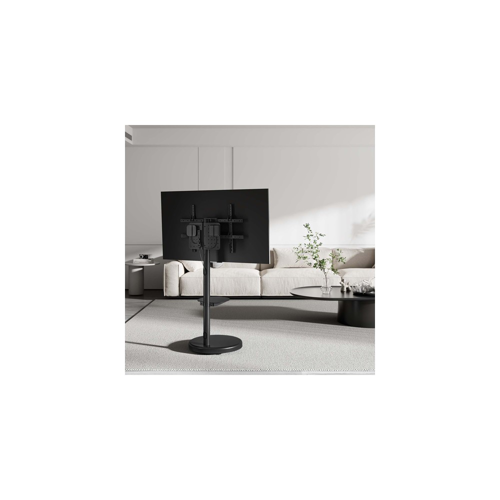 Soporte Suelo Aisens FT86TRE-303 Con ruedas para Pantallas 37-86" hasta 50 kg - Imagen 6