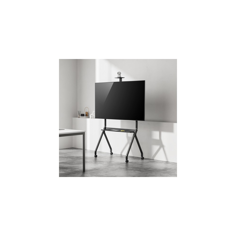 Soporte Suelo Aisens FT86FE-369 Con ruedas para Pantallas 55-100" hasta 120 kg - Imagen 6