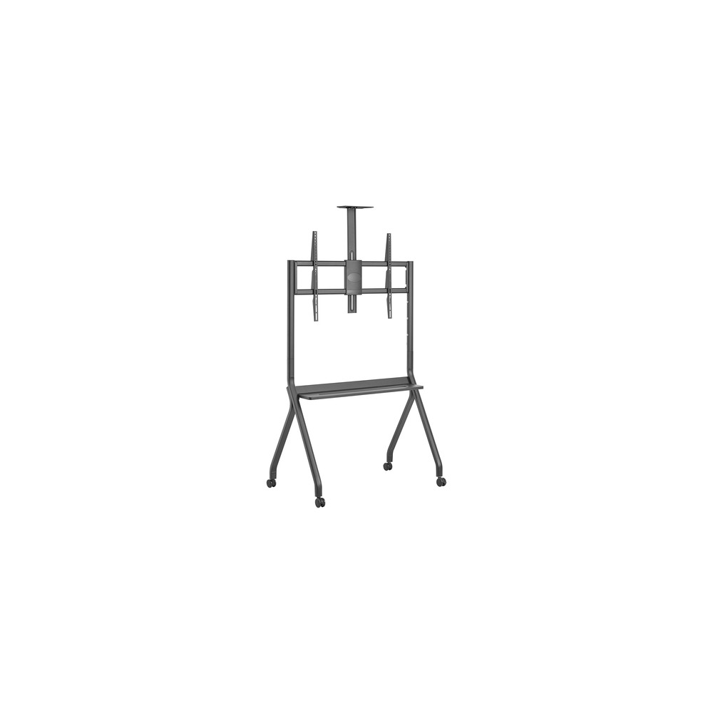Soporte Suelo Aisens FT86FE-369 Con ruedas para Pantallas 55-100" hasta 120 kg - Imagen 2