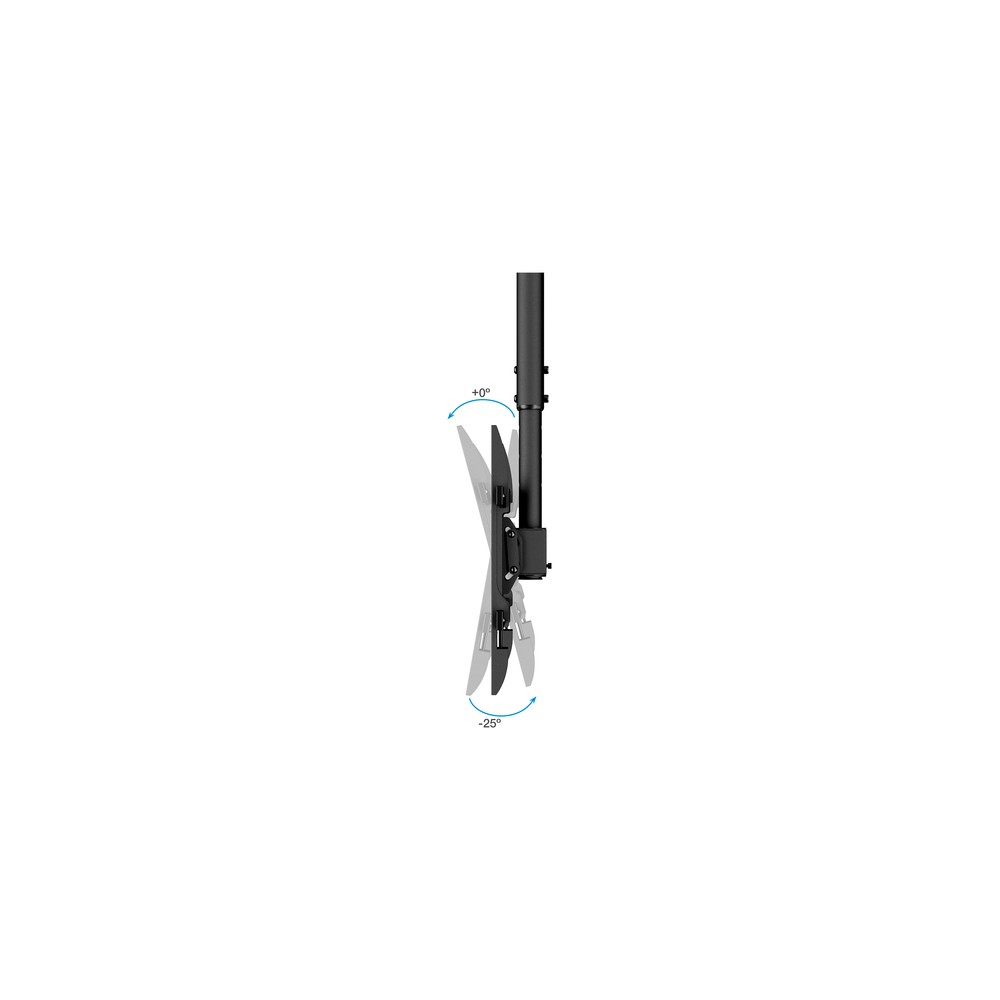 Soporte Techo TooQ LPCE1175TSLI-B Inclinable, orientable para Pantallas 32-75" hasta 60 kg - Imagen 6