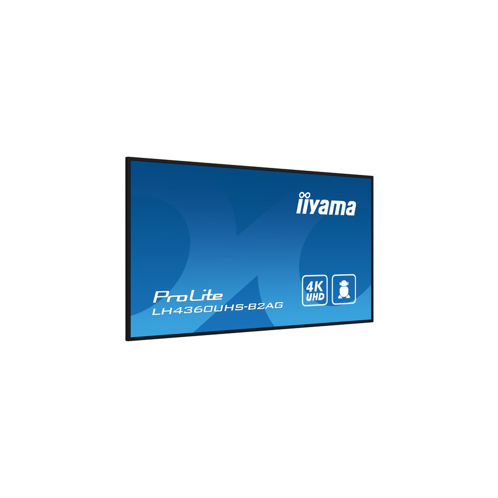 iiyama ProLite LH4360UHS 43" 4K UHD 500 nits Android 11 24/7 - Imagen 7