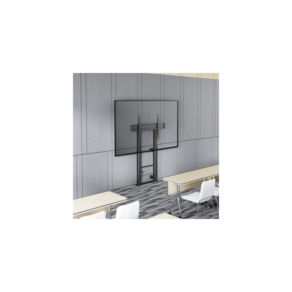 Soporte Suelo Aisens FWF100E-351 Inclinable, orientable para Pantallas 60-100" hasta 120 kg - Imagen 5