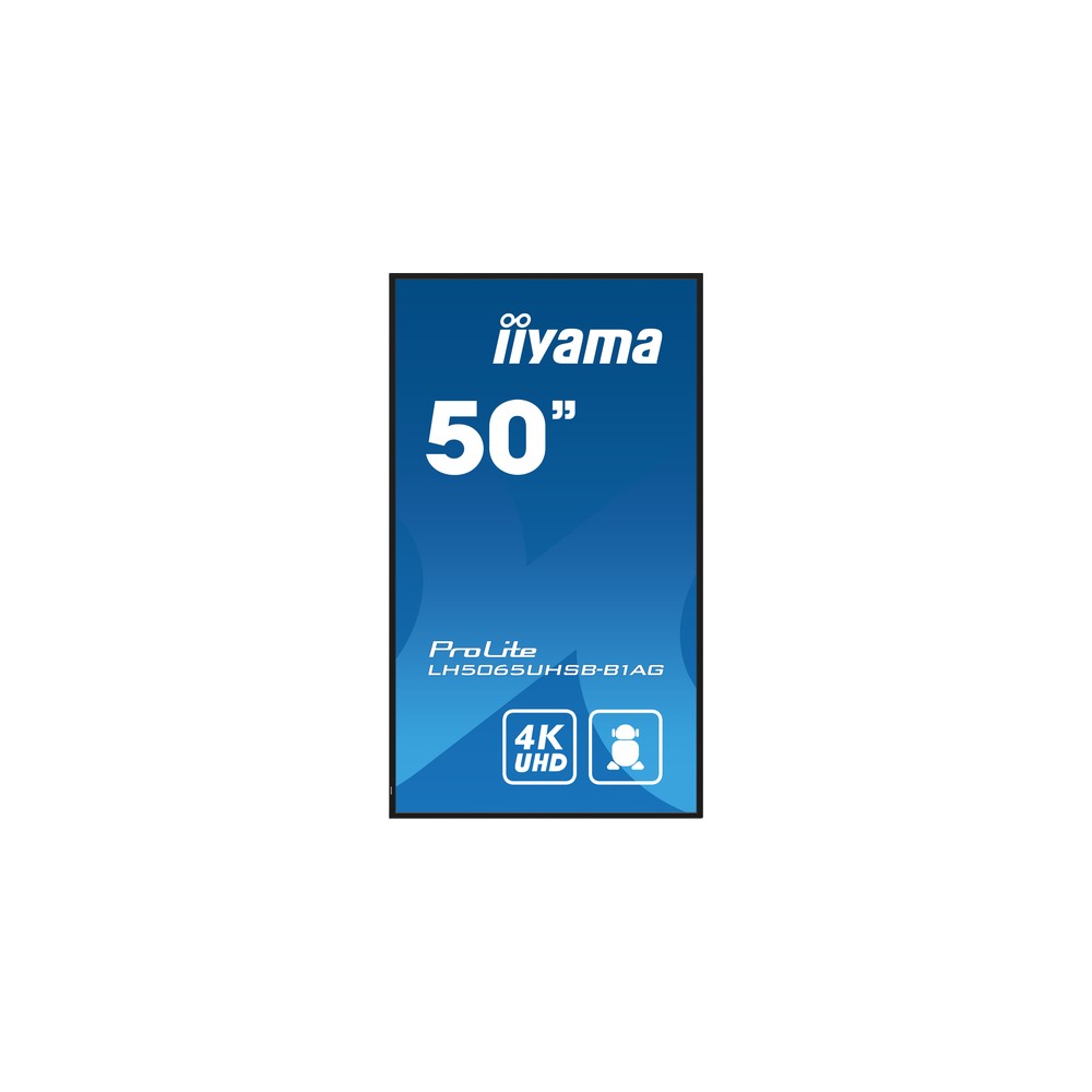 iiyama ProLite LH5065UHSB-B1AG 50" 4K UHD 800 nits Android 11 24/7 - Imagen 8