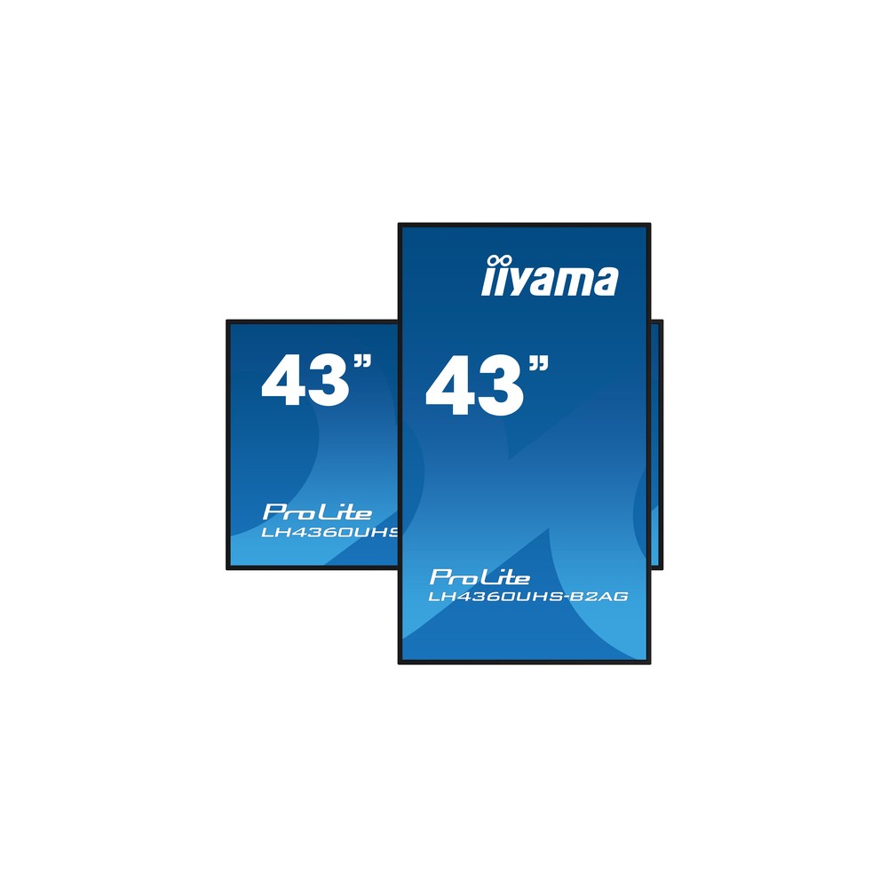 iiyama ProLite LH4360UHS 43" 4K UHD 500 nits Android 11 24/7 - Imagen 6